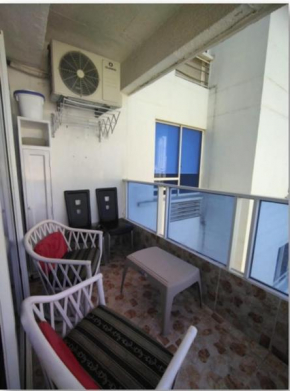 1C-AL3E APARTAMENTO DE 1 ALCOBA CERCA AL MAR CON AIRE ACONDICIONADO, PISCINA Y WIFi